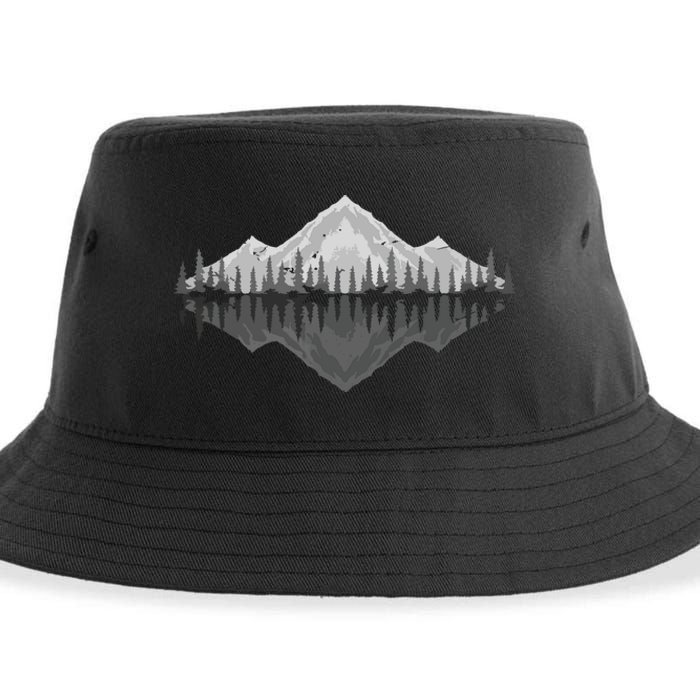 Wildlife Nature Hiking Hiker Forest Reflection Mountain Sustainable Bucket Hat