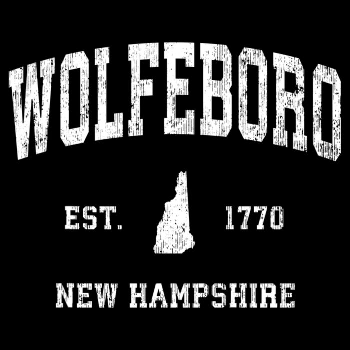 Wolfeboro New Hampshire Nh Vintage Athletic Long Sleeve Shirt