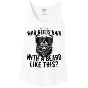 Who Needs Hair With A Beard Like This For Sexy Bald Ladies Essential Tank