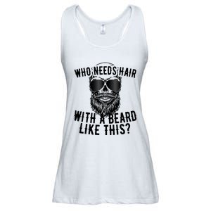 Who Needs Hair With A Beard Like This For Sexy Bald Ladies Essential Flowy Tank