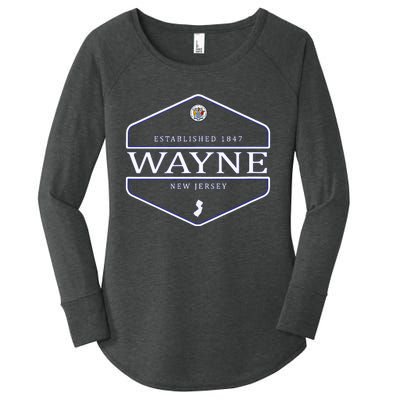 Wayne New Jersey Wayne Nj Women's Perfect Tri Tunic Long Sleeve Shirt