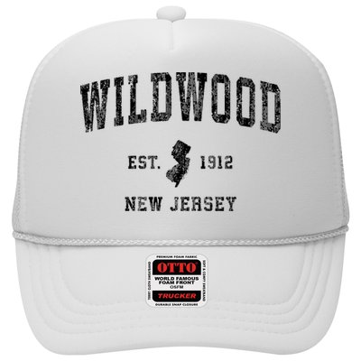 Wildwood New Jersey Nj Vintage Athletic Sports Design Hat