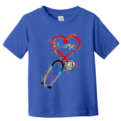 Watercol Nurse Life Nursing Nurse Week 2024 Toddler T-Shirt