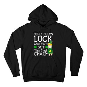 Who Needs Luck When You've Got This Much Llama St. Patrick’s Hoodie