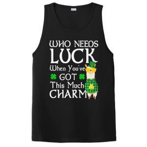 Who Needs Luck When You've Got This Much Llama St. Patrick’s PosiCharge Competitor Tank