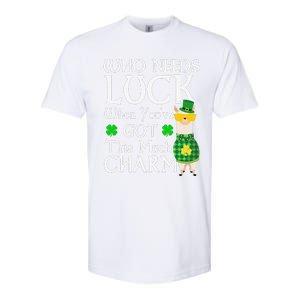 Who Needs Luck When You've Got This Much Llama St. Patrick’s Softstyle CVC T-Shirt