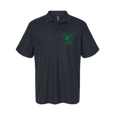 Who Needs Luck When You Have Beer Softstyle Adult Sport Polo