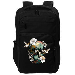 Wilderness Nature Lover Skull Impact Tech Backpack