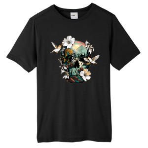 Wilderness Nature Lover Skull Tall Fusion ChromaSoft Performance T-Shirt