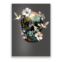 Wilderness Nature Lover Skull Poster