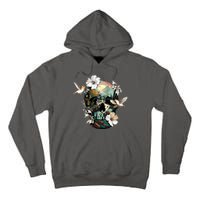 Wilderness Nature Lover Skull Tall Hoodie