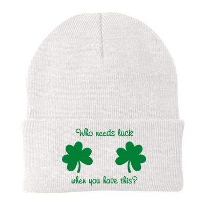 Who Needs Luck When You Have This Funny St Patrick's Day Beanie