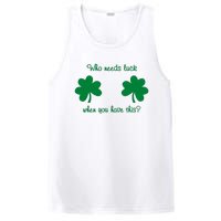 Who Needs Luck When You Have This Funny St Patrick's Day PosiCharge Competitor Tank