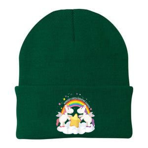 Womens Nobody Likes A Douche Canoe RainBow & Unicorn Knit Cap Winter Beanie