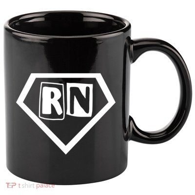 Wife Nurse Mom Nursing Appreciation Gift 11oz C Handle Ceramic Mug