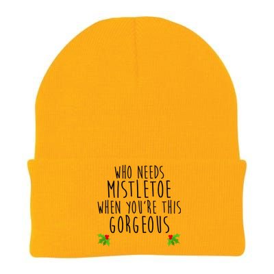 Who Need Mistletoe When You're This Gorgeous Knit Cap Winter Beanie