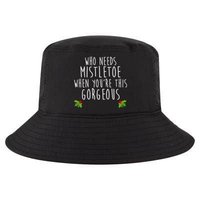 Who Need Mistletoe When You're This Gorgeous Cool Comfort Performance Bucket Hat