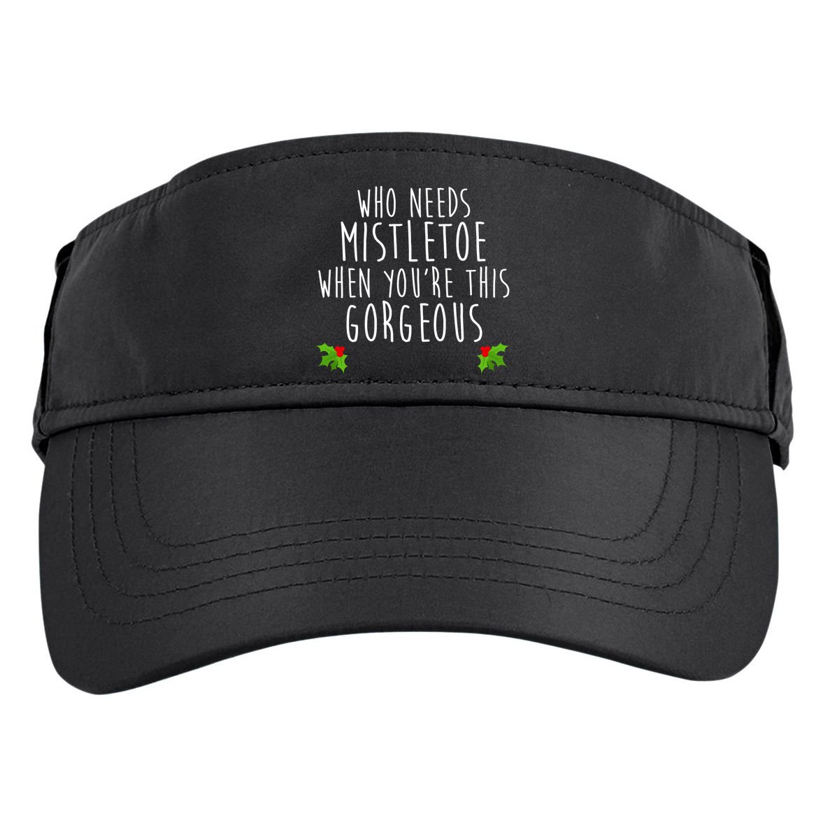 Who Need Mistletoe When You're This Gorgeous Adult Drive Performance Visor