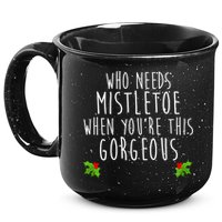 Who Need Mistletoe When You're This Gorgeous 15oz Campfire Ceramic Mug