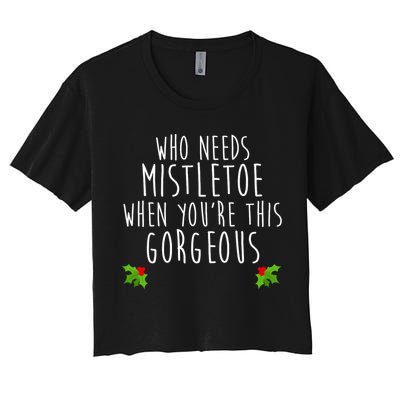 Who Need Mistletoe When You're This Gorgeous Crop Top