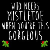 Who Need Mistletoe When You're This Gorgeous Cropped Pullover Crew