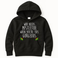 Who Need Mistletoe When You're This Gorgeous Kids Hoodie