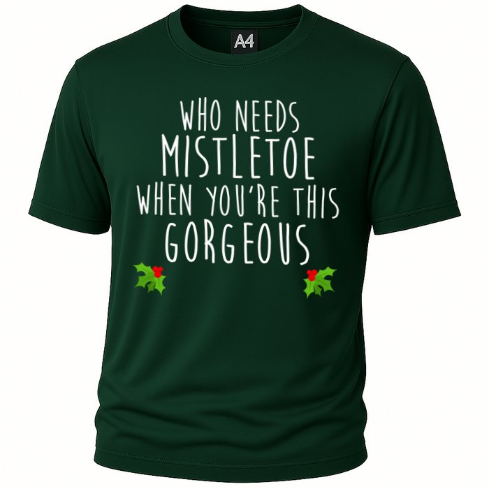 Who Need Mistletoe When You're This Gorgeous Performance Shirt