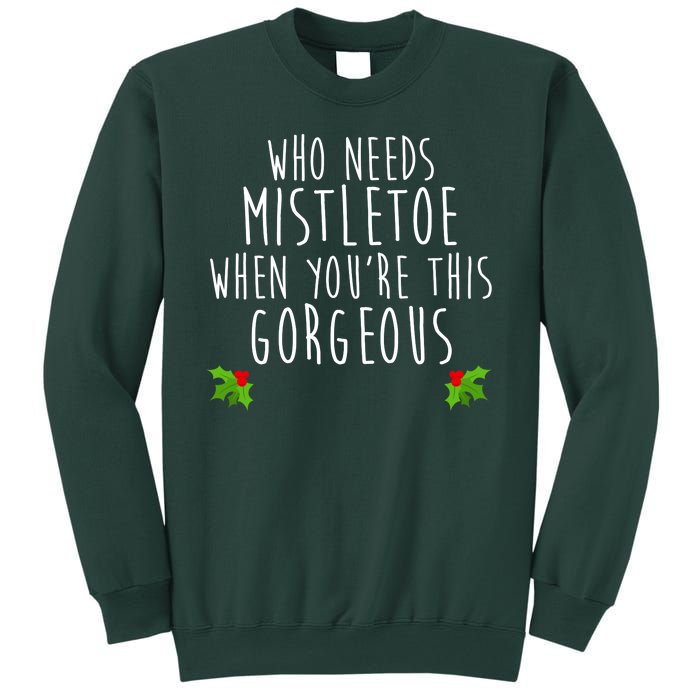 Who Need Mistletoe When You're This Gorgeous Sweatshirt