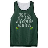 Who Need Mistletoe When You're This Gorgeous Mesh Reversible Basketball Jersey Tank