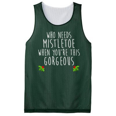 Who Need Mistletoe When You're This Gorgeous Mesh Reversible Basketball Jersey Tank