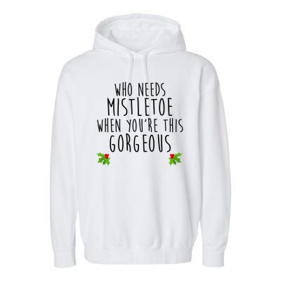 Who Need Mistletoe When You're This Gorgeous Garment-Dyed Fleece Hoodie