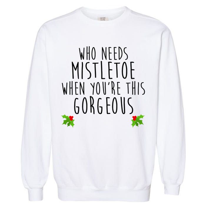 Who Need Mistletoe When You're This Gorgeous Garment-Dyed Sweatshirt