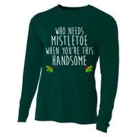 Who Need Mistletoe When You're This Handsome Cooling Performance Long Sleeve Crew
