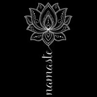 Womens Namaste Mandala Lotus Meditation Workout Yoga Lover Womens Tank Top