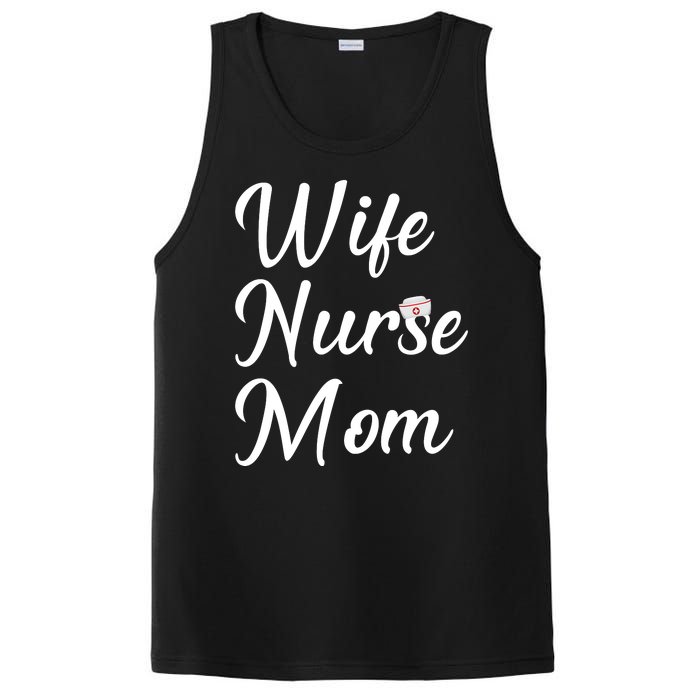 Wife Nurse Mom PosiCharge Competitor Tank