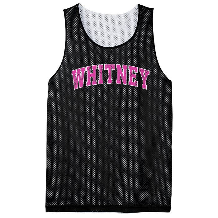 Whitney Nevada Nv Vintage Sports Design Mesh Reversible Basketball Jersey Tank