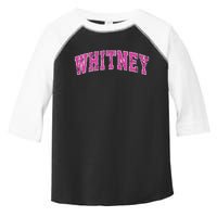 Whitney Nevada Nv Vintage Sports Design Toddler Fine Jersey T-Shirt