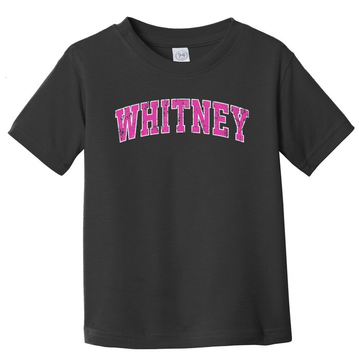 Whitney Nevada Nv Vintage Sports Design Toddler T-Shirt