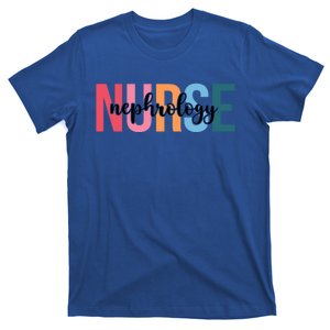 Wo Nephrology Nurse Funny Gift For Nursing Student Gift T-Shirt