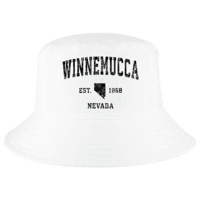 Winnemucca Nevada Nv Vintage Athletic Sports Design Cool Comfort Performance Bucket Hat