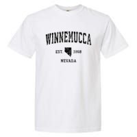 Winnemucca Nevada Nv Vintage Athletic Sports Design Garment-Dyed Heavyweight T-Shirt