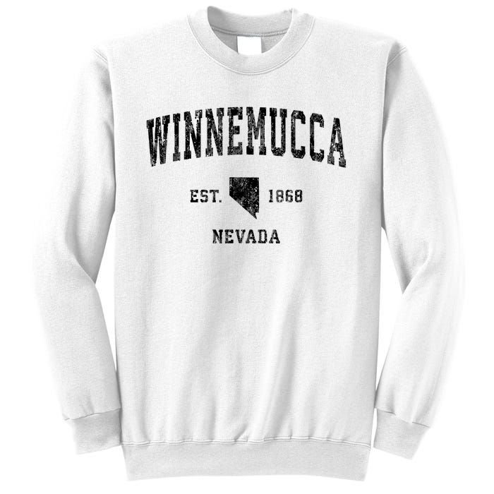 Winnemucca Nevada Nv Vintage Athletic Sports Design Sweatshirt