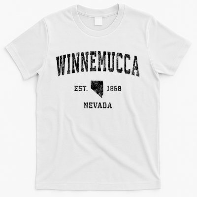 Winnemucca Nevada Nv Vintage Athletic Sports Design T-Shirt