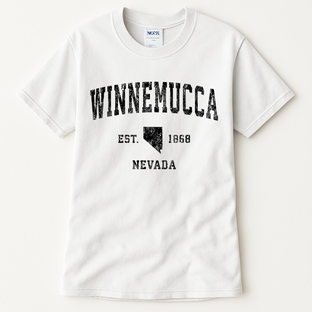 Winnemucca Nevada Nv Vintage Athletic Sports Design Tall T-Shirt