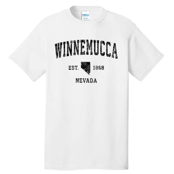 Winnemucca Nevada Nv Vintage Athletic Sports Design Tall T-Shirt