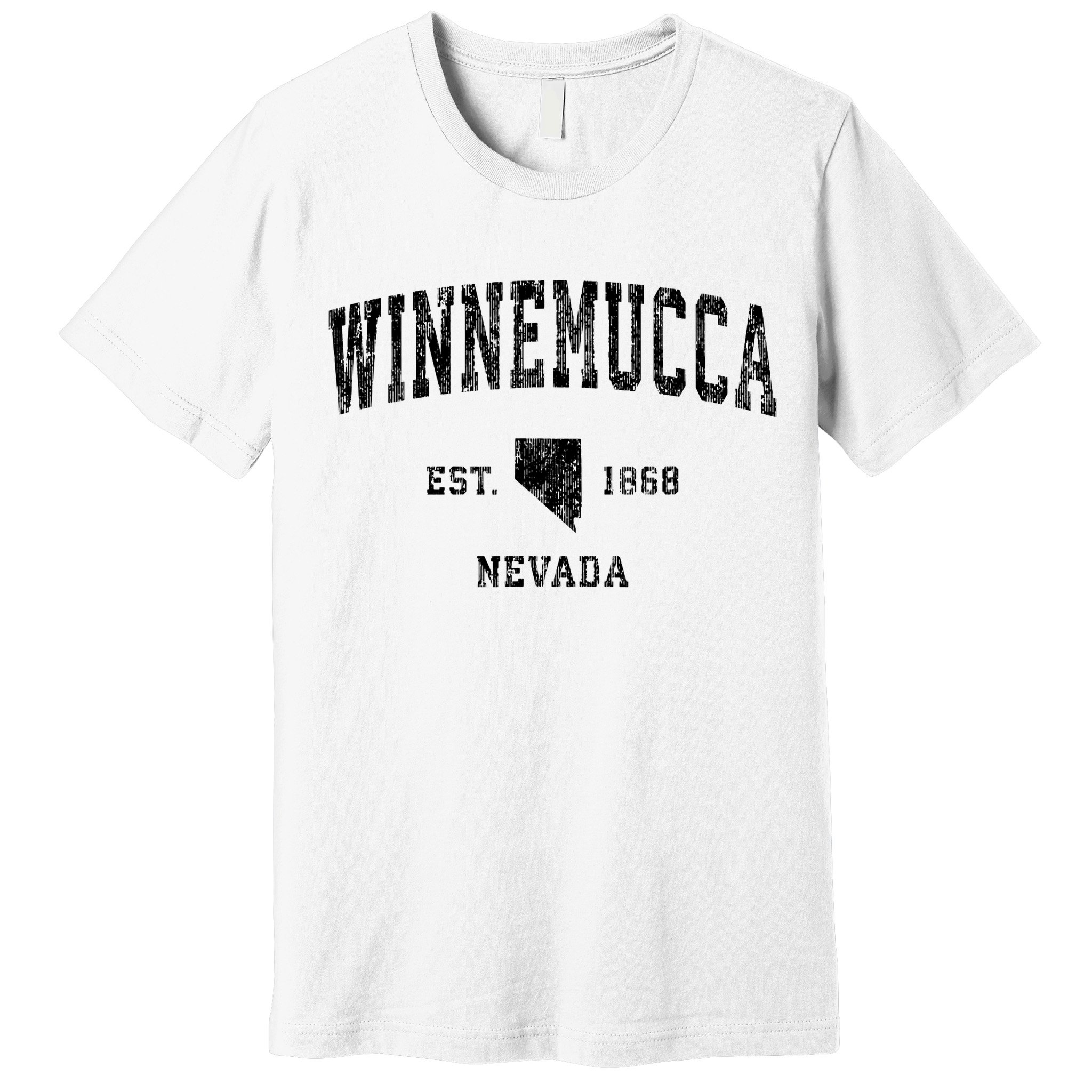 Winnemucca Nevada Nv Vintage Athletic Sports Design Premium T-Shirt