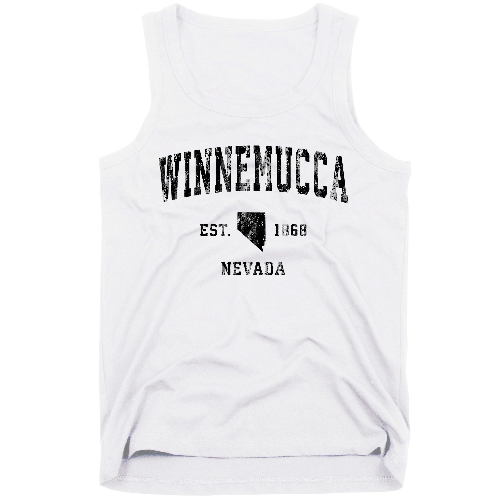 Winnemucca Nevada Nv Vintage Athletic Sports Design Tank Top