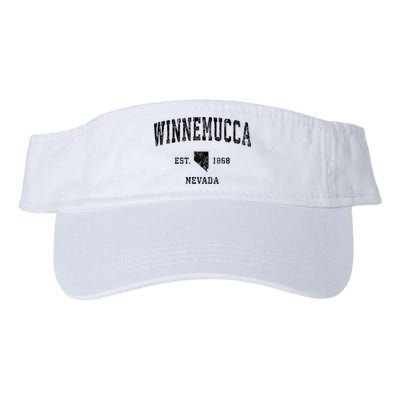 Winnemucca Nevada Nv Vintage Athletic Sports Design Visor