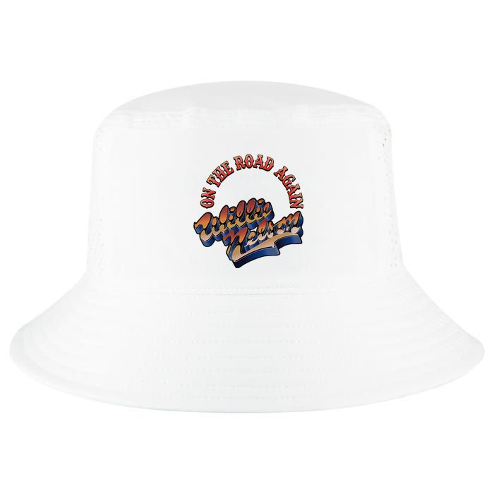W.I.L.L.I.E Nelson On The Road Again Cool Comfort Performance Bucket Hat