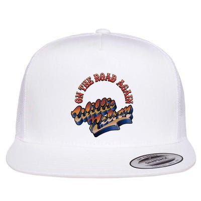 W.I.L.L.I.E Nelson On The Road Again Flatbill Hat